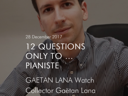 Interview de Gaëtan Lana pour Moonwatch Only