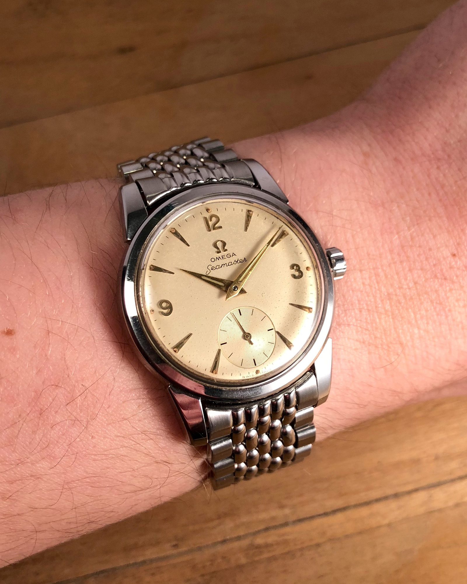 Omega Seamaster ref. 2759 with “beads 