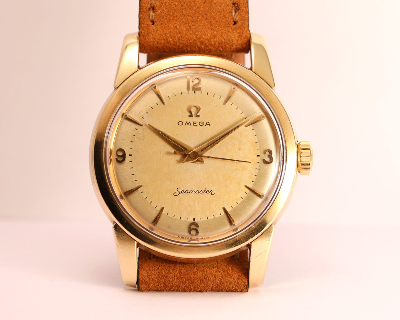omega seamaster steel and gold
