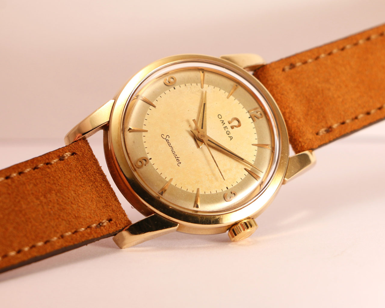 omega seamaster steel and gold