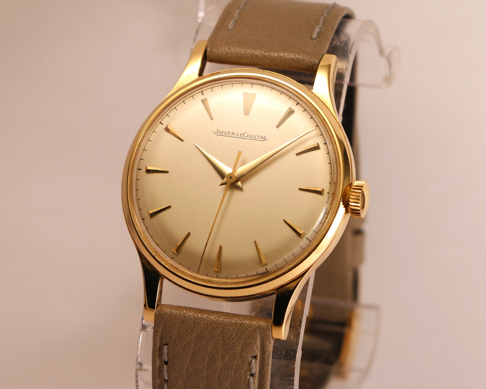 Jaeger-leCoultre 18K yellow gold beautiful condition fully serviced ...