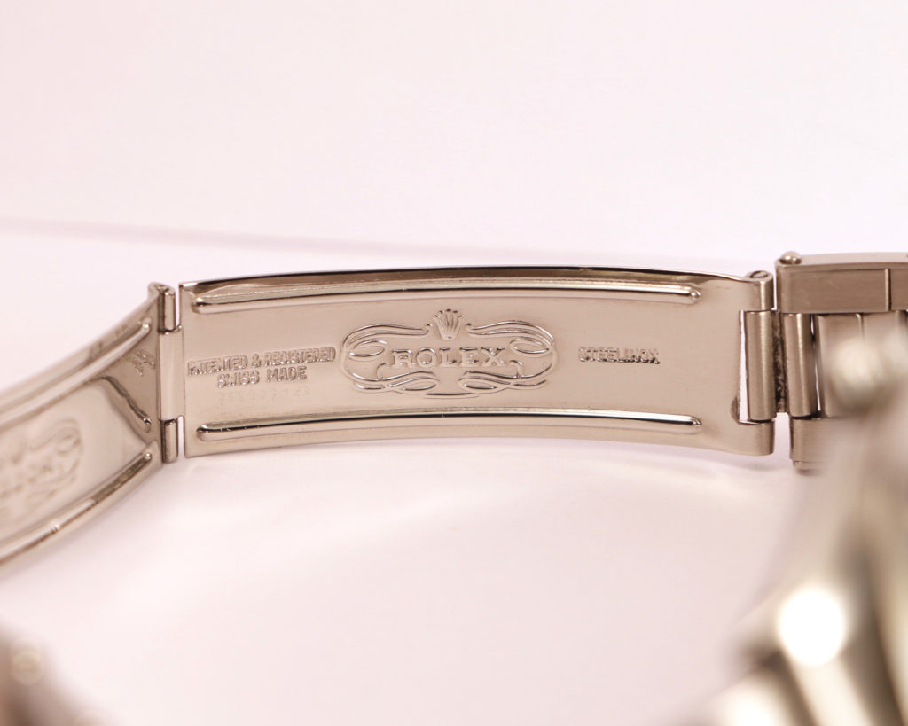 Rolex Oyster Precision ref. 6422 beautiful blue dial on riveted ...