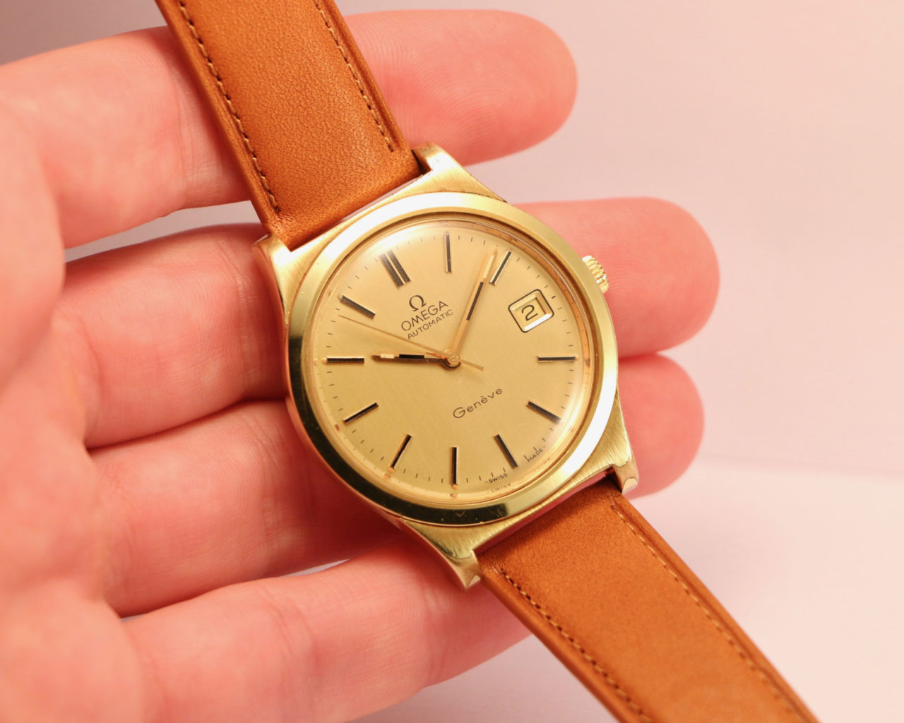 Omega Genève automatic ref. 166.0168 fully serviced – Brussels Vintage ...
